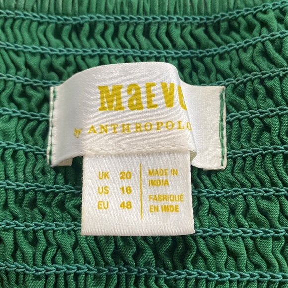 Kelly Green Maeve Crop Top from Anthropologie - Picture 4 of 4